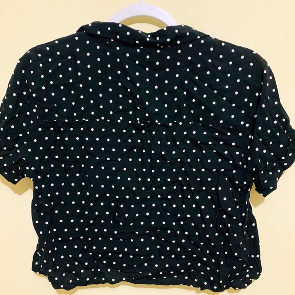 Bluenotes // Polka dot crop top - Picture 2 of 5